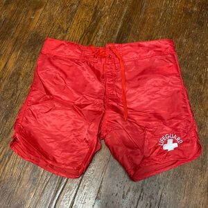 Men’s 33 Lifeguard shorts new